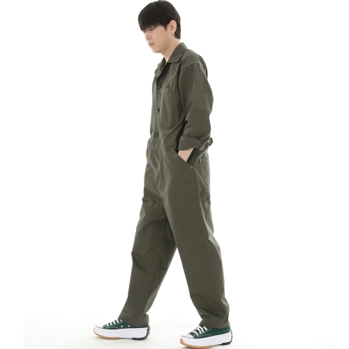 센스워커 테이퍼드 점프슈트 SWT-503 카키