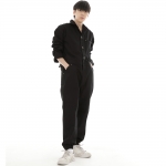 센스워커 테이퍼드 조거 점프슈트 SWT-503J 블랙