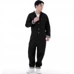 시티보이 버튼 점프슈트 CBB-507 데님 블랙