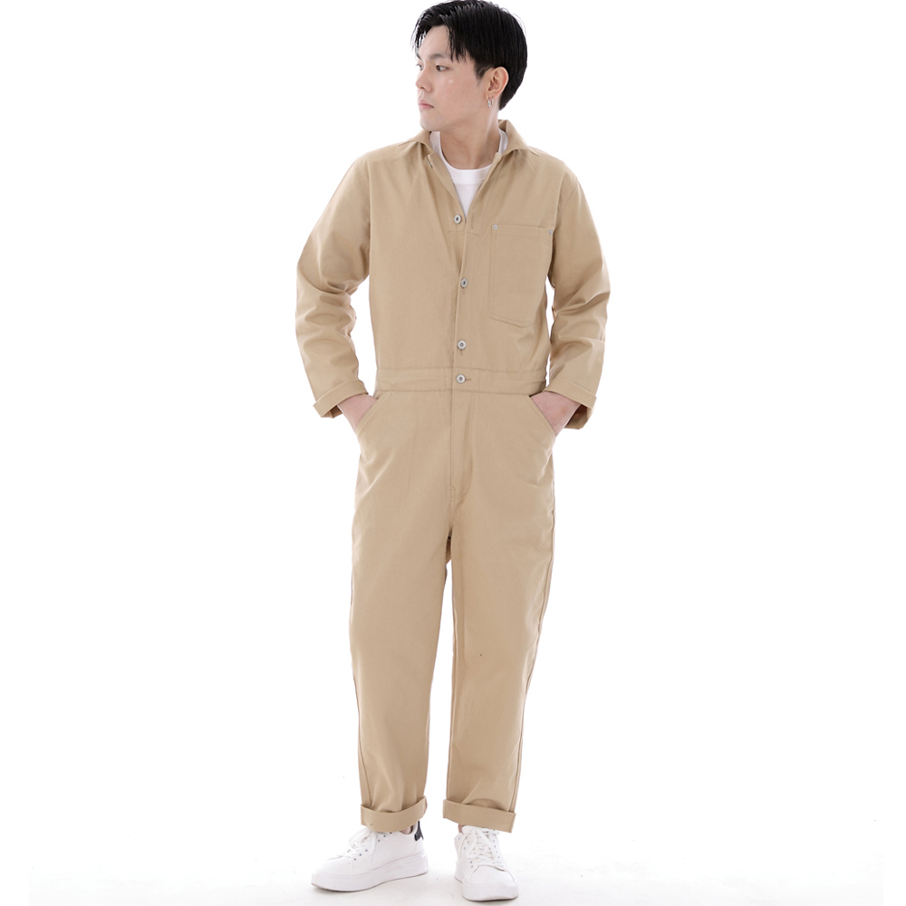 시티보이 버튼 점프슈트 CBB-507 베이지