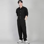 시티보이 버튼 점프슈트 CBB-507 블랙