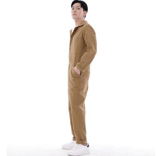 시티보이 버튼 점프슈트 CBB-507 카멜
