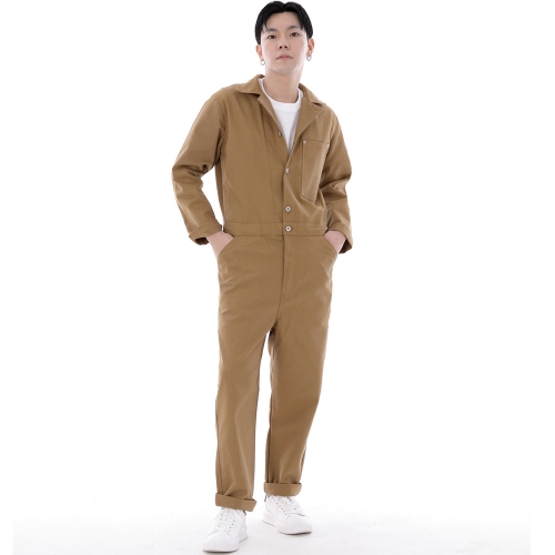 시티보이 버튼 점프슈트 CBB-507 카멜