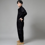 엔지니어드 IFIT 카고 점프슈트 EIC-519 데님 블랙