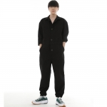 오버라운드 퍼티그 조거 점프슈트 OF-501J 블랙
