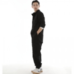 오버라운드 퍼티그 조거 점프슈트 OF-501J 블랙
