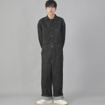 클래식 EX 와이드 점프슈트 CWF-521 데님 블랙
