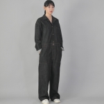 클래식 EX 와이드 점프슈트 CWF-521 데님 블랙