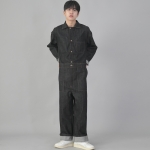 클래식 EX 와이드 점프슈트 CWF-521 데님 블랙