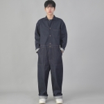 클래식 EX 와이드 점프슈트 CWF-521 데님 인디고