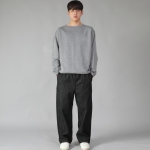 EX 와이드 팬츠 EXW-347 데님 블랙 BKS