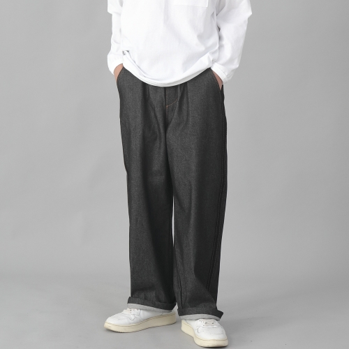 사이드라인 EX 와이드 팬츠 PLW-341 데님 블랙