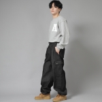 더블카고 스트링 조거팬츠 DCJ-338 데님 블랙 BKS