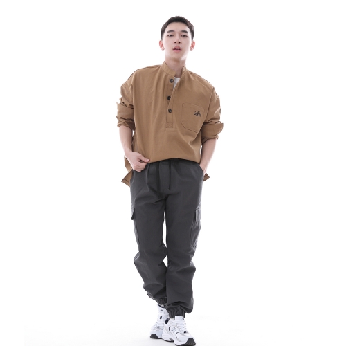 레트로라인 카고조거 팬츠 RL-311CJ 다크그레이