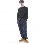레트로라인 카고조거 팬츠 RL-311CJ 데님 인디고