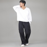 리벳픽스 EX 와이드 카고팬츠 REC-360 데님 내추럴인디고