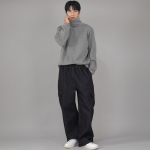 리벳픽스 EX 와이드 카고팬츠 REC-360 데님 내추럴인디고