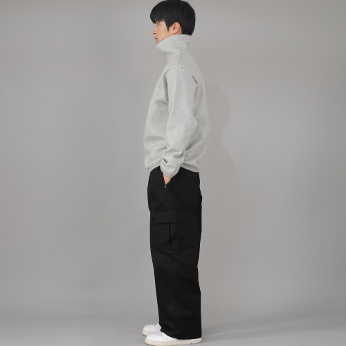 리벳픽스 EX 와이드 카고팬츠 REC-360 블랙