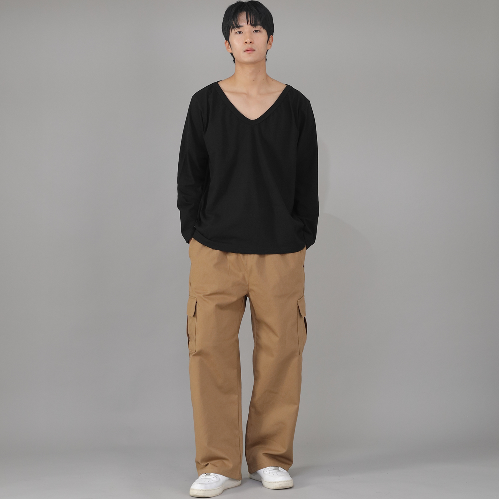 리벳픽스 EX 와이드 카고팬츠 REC-360 카멜