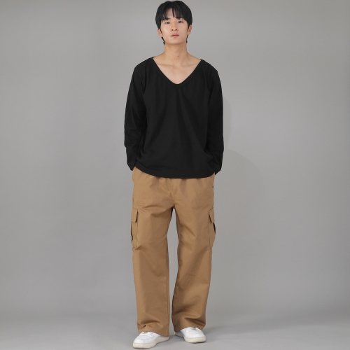 리벳픽스 EX 와이드 카고팬츠 REC-360 카멜