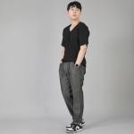 브리지필 밴딩팬츠 BWD-324 데님 그레이블랙 WHS