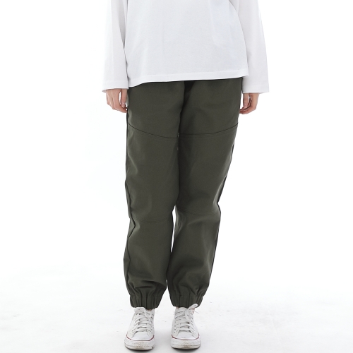 세미슬림핏 절개 조거팬츠 CS-301J 카키