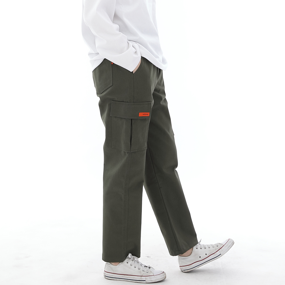 세미슬림핏 카고팬츠 CS-301C 카키