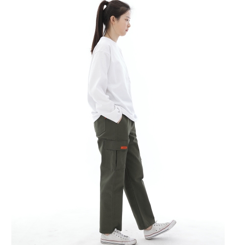 세미슬림핏 카고팬츠 CS-301C 카키