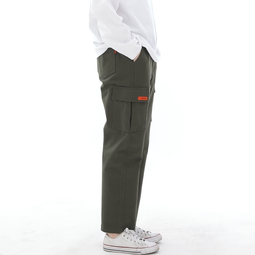세미슬림핏 카고팬츠 CS-301C 카키