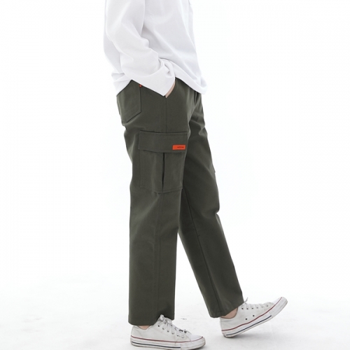 세미슬림핏 카고팬츠 CS-301C 카키