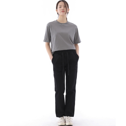 스트레이트 투레이어 카고팬츠 ST2-309C 블랙
