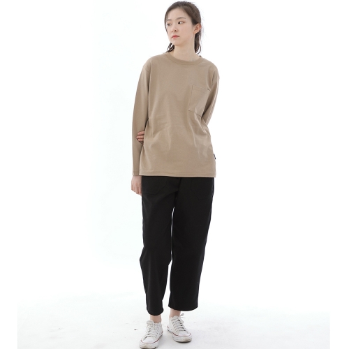 앵클드롭 클래식 퍼티그 테이퍼드 팬츠 AFT-306 블랙