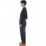 앵클드롭 클래식 퍼티그 테이퍼드 팬츠 AFT-306 데님 인디고