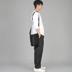 앵클드롭 클래식 퍼티그 테이퍼드 팬츠 AFT-306 데님 블랙