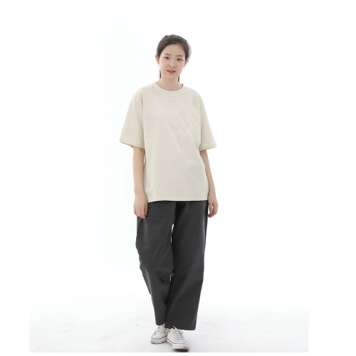 와이드 앵클드롭 퍼티그팬츠 WAF-319 다크그레이