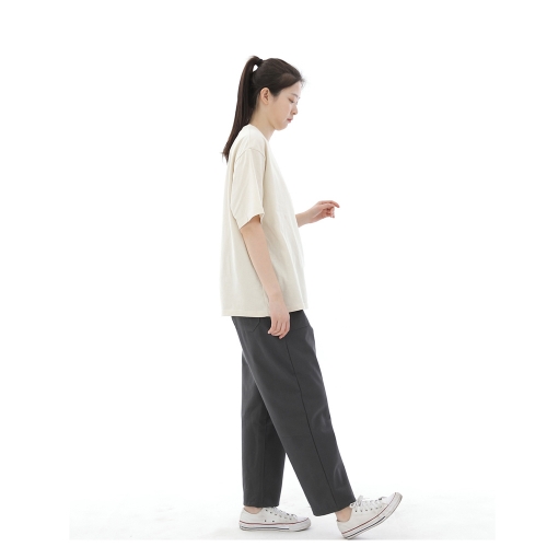 와이드 앵클드롭 퍼티그팬츠 WAF-319 다크그레이