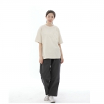 와이드 앵클드롭 퍼티그팬츠 WAF-319 다크그레이