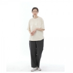 와이드 앵클드롭 퍼티그팬츠 WAF-319 다크그레이