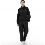 와이드 커팅크롭 하프밴드 팬츠 WCH-327 데님 블랙 BRS