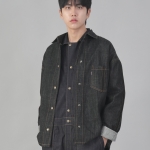사이드라인 컴포 데님자켓 PCD-418 블랙
