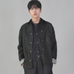 사이드라인 컴포 데님자켓 PCD-418 블랙