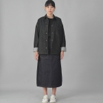 사이드라인 컴포 데님자켓 PCD-418 블랙