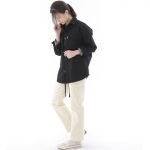 투레이어 바텍포켓 버튼 셔츠자켓 2L-401SJ 블랙