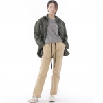 투레이어 바텍포켓 버튼 셔츠자켓 2L-401SJ 카키