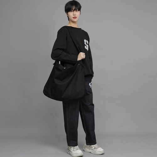 메가빅 메일 크로스 에코백 MMC-113 블랙