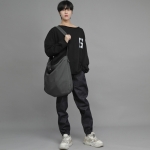 메가빅 메일 크로스 에코백 MMC-113 차콜