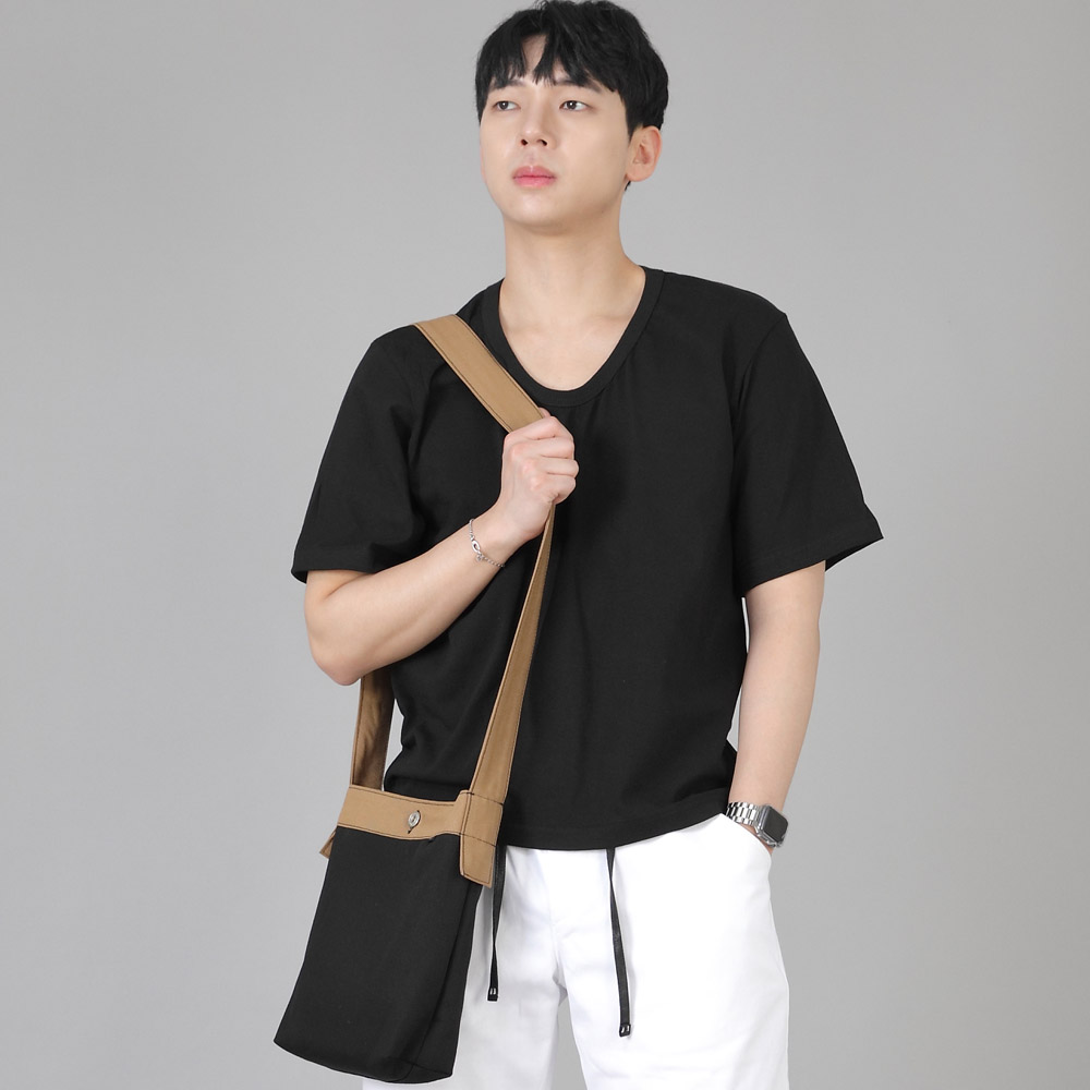 미니멀 미니 크로스 에코백 MMC-129 카멜블랙