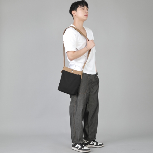 미니멀 미니 크로스 에코백 MMC-129 카멜블랙