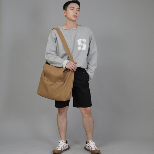 브리프케이스 빅사이즈 크로스 에코백 BCC-119 카멜
