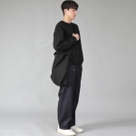 빅사이즈 B스냅 크로스 에코백 BBS-125 블랙블랙